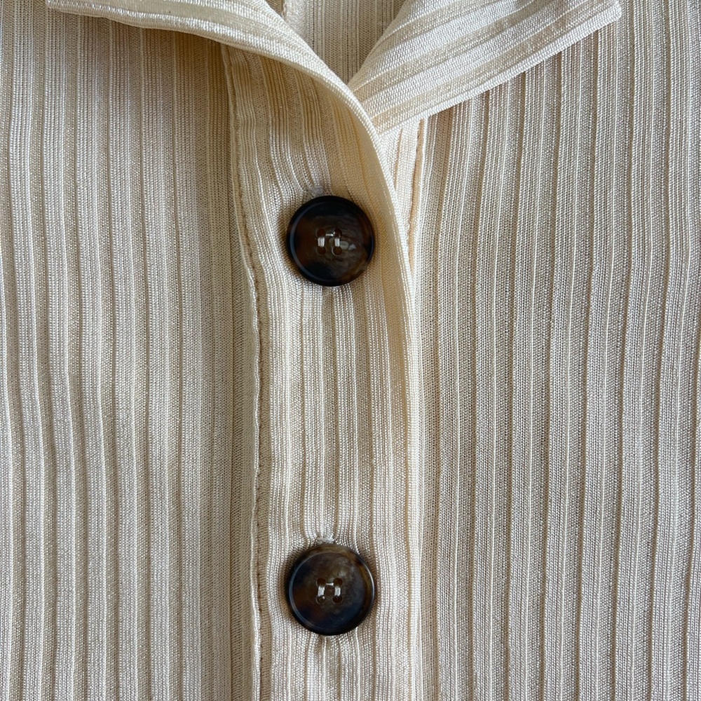 Reformation Esmeray Knit Top in Ivory - Picture 5 of 10